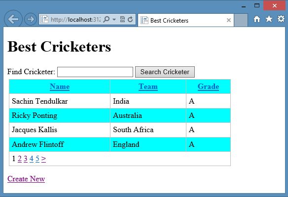 Adding Link in a Page
